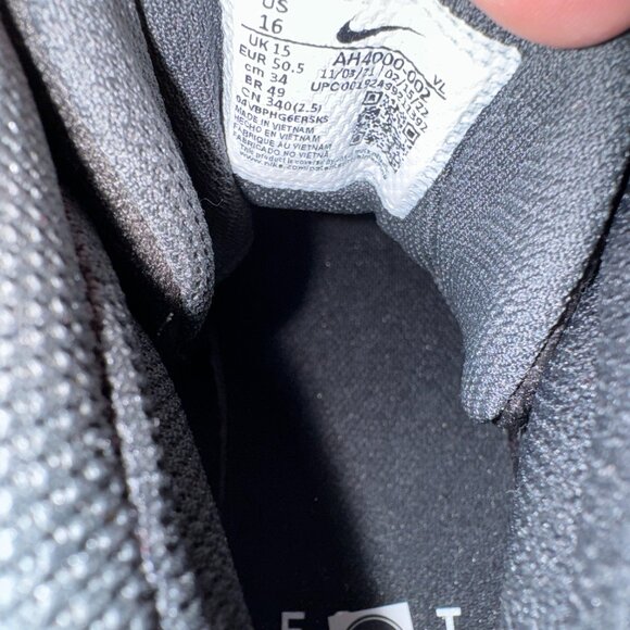 Nike Force Savage Pro 2 Black White Football Cleats AH4000-002 Men Size NEW - Picture 9 of 9